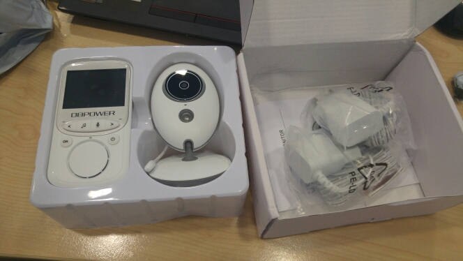 Xuanermei Wireless LCD Audio Video Baby Monitor VB605 Radio Nanny Music Intercom IR 24h Portable Baby Camera Baby Walkie Talkie 