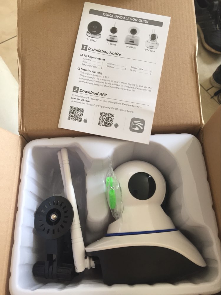 CUMULOUS WiFi IP Camera Baby Monitor Wireless HD 960P Home Security Camera Wi-Fi P2P Two-Way Audio IR Night Vision Network CCTV
