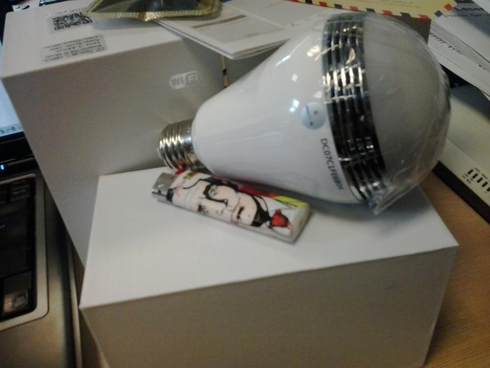 New Mini Lamp WIFI Camera 1080P HD Bulb Light Wireless IP Camera 360 Degree Panoramic FishEye Lens Support 128GB TF Card
