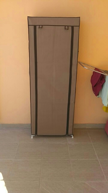 43.3-inch 7-layer 9-grid Non-woven fabrics large shoe rack organizer removable shoe storage for home furniture shoe cabinet