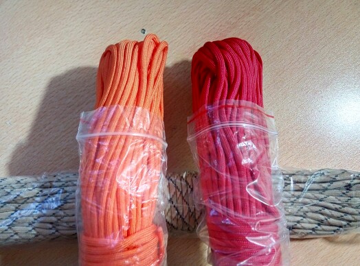 108 colors Paracord 550 Paracord Parachute Cord Lanyard Rope Mil Spec Type III 7Strand 100FT Climbing Camping survival equipment
