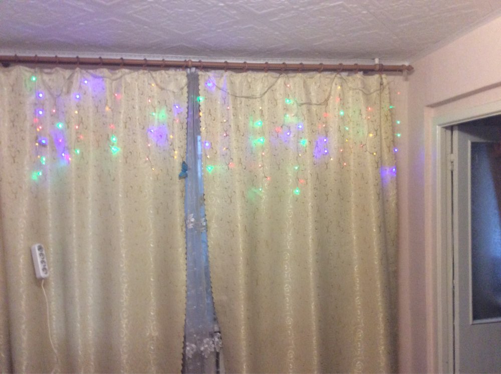 3.5 m 100 SMD White Holiday Festival Curtain Wedding Lights LED String Strip ice bar lamp Garlands for PARTY FAIRY CHRISTMAS