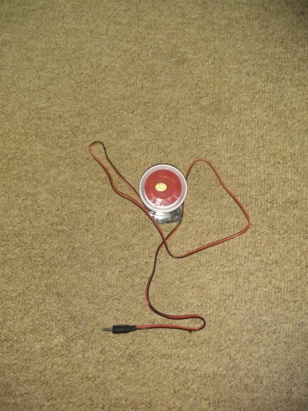 Wired Alarm Siren Horn 120db Indoor For Home Security Alarm System  GSM alarm with 3.5mm Plug Connector