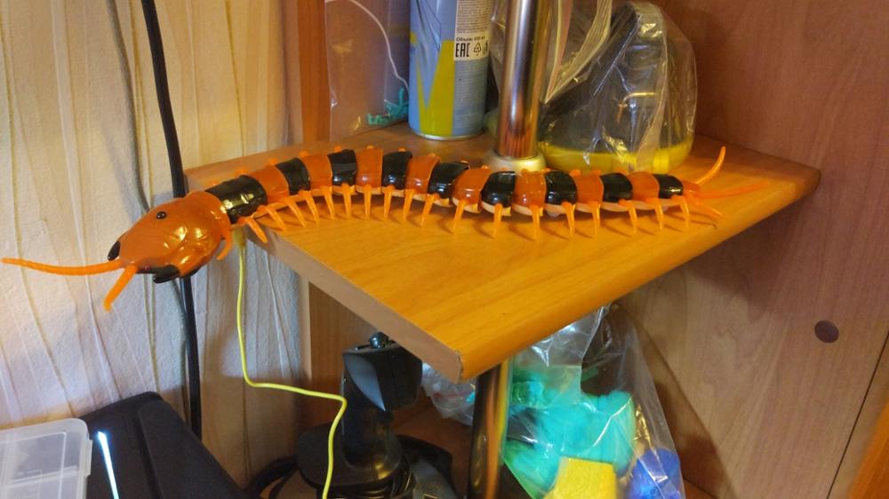 Novelty Fun Toys Radio Infrared Remote Control Machine Bionic Centipede Prank Funny Gadgets Children Christmas And Birthday Gift