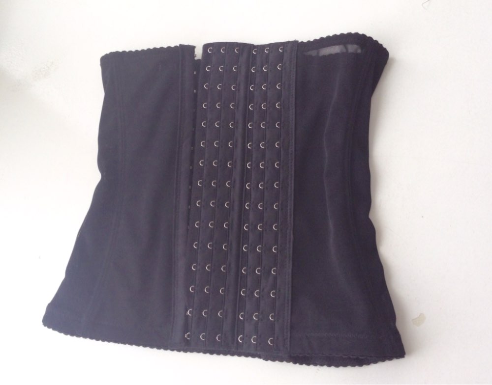 ZTOV Plus size Women waist training corsets and bustiers Black postpartum maternity belt women slimming waist corset body shaper