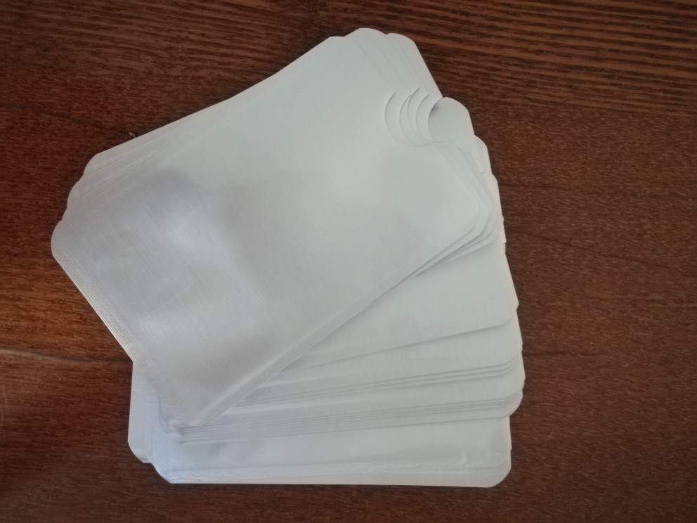 20PCS Anti Scan RFID Blocking Sleeve for Credit Card Secure your Identity ATM Debit Contactless IC ID Card Protector Blocker